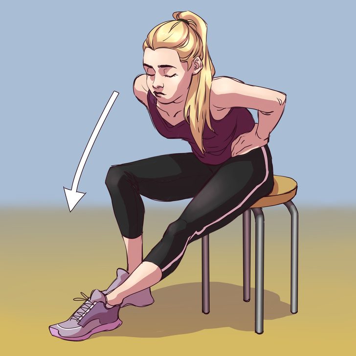 Упражнения, которые спасут спину и шею сидячего образа жизни